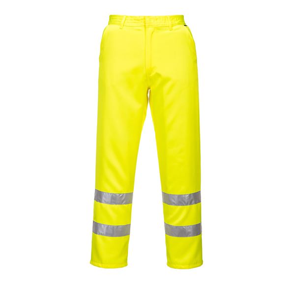 E041 YELLOW HIVIS TROUSERS S
