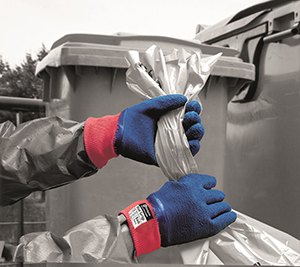 840 Blue Grip Latex Coated Gloves