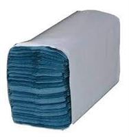 C-FOLD HAND TOWEL BLUE 1 PLY (2880)