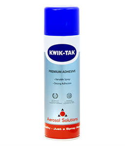 Kwik-Tak Premium Adhesive Spray 500ml