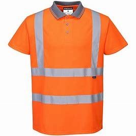 RT22 Orange Hi-vis Polo Shirt