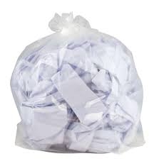 CLEAR REFUSE SACK 15KG 90L (200)