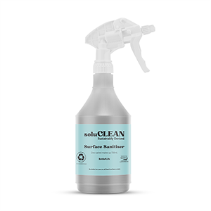 Surface Sanitiser fragranced bottle(White background)
