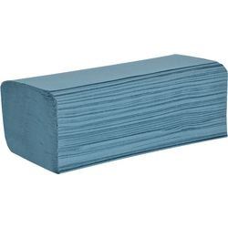 V-FOLD HAND TOWEL BLUE (3600)