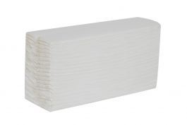 H2WC30OPT C-FOLD HAND TOWEL WHITE (2355)