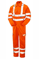 PR339 Hi-vis Orange Coverall 