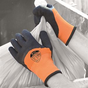 Reflex Hydro High visibility thermal lined latex coated glove